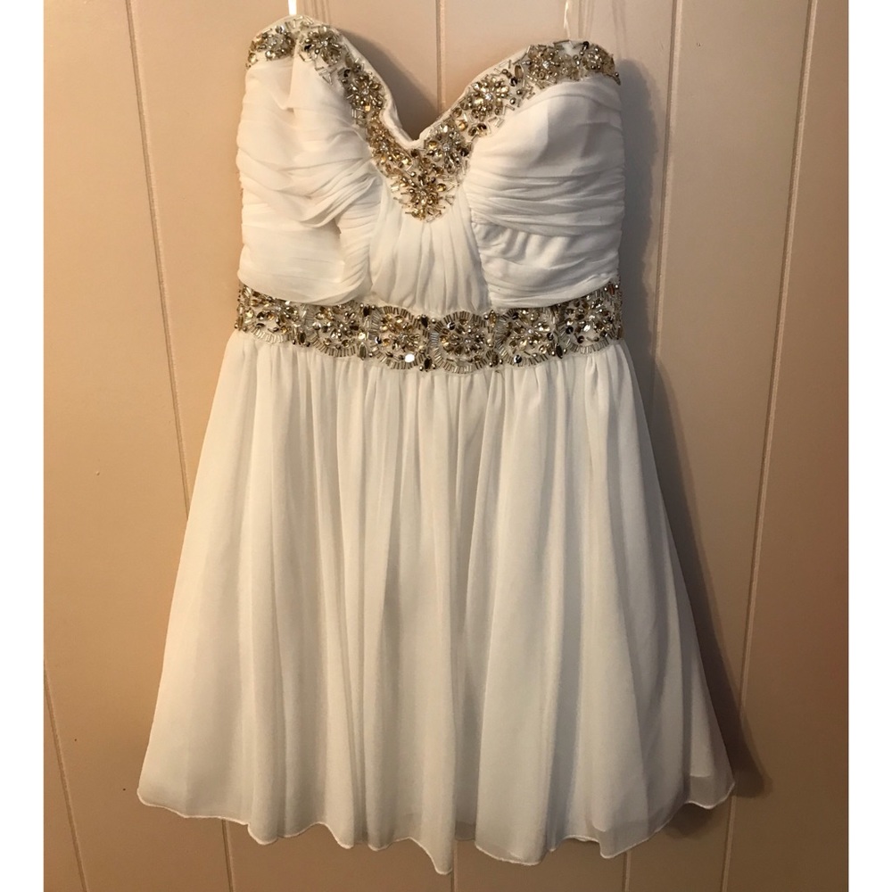 White Formal Dress